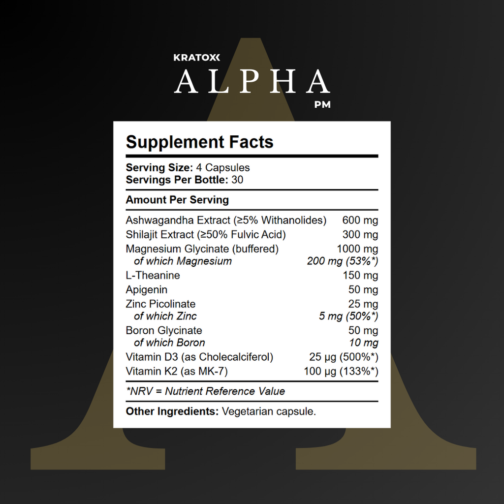 Alpha PM - Men's Health & Sleep Support