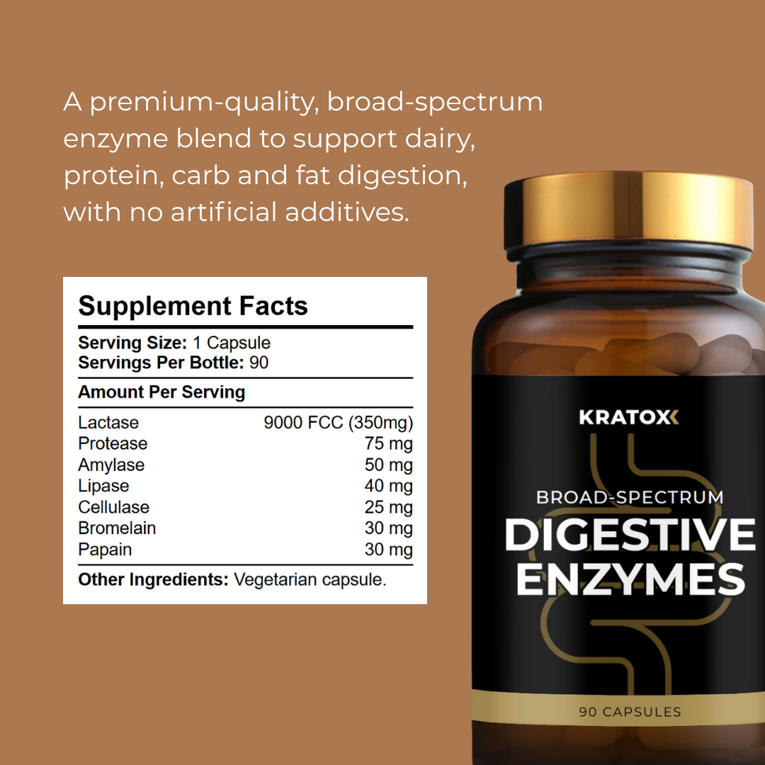 Digestive Enzymes - 90 Capsules