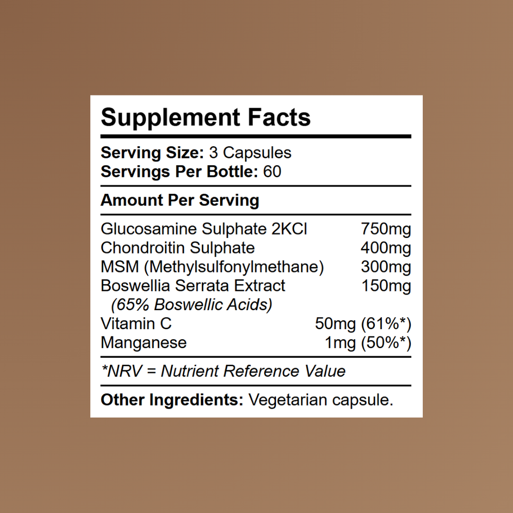 Advanced Glucosamine, Chondroitin & MSM