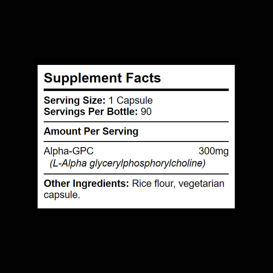 Alpha GPC 300mg