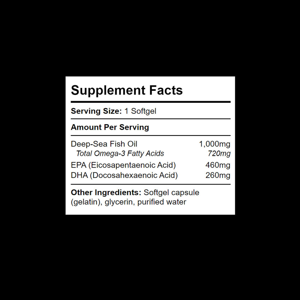 High-Strength Omega-3 Fish Oils