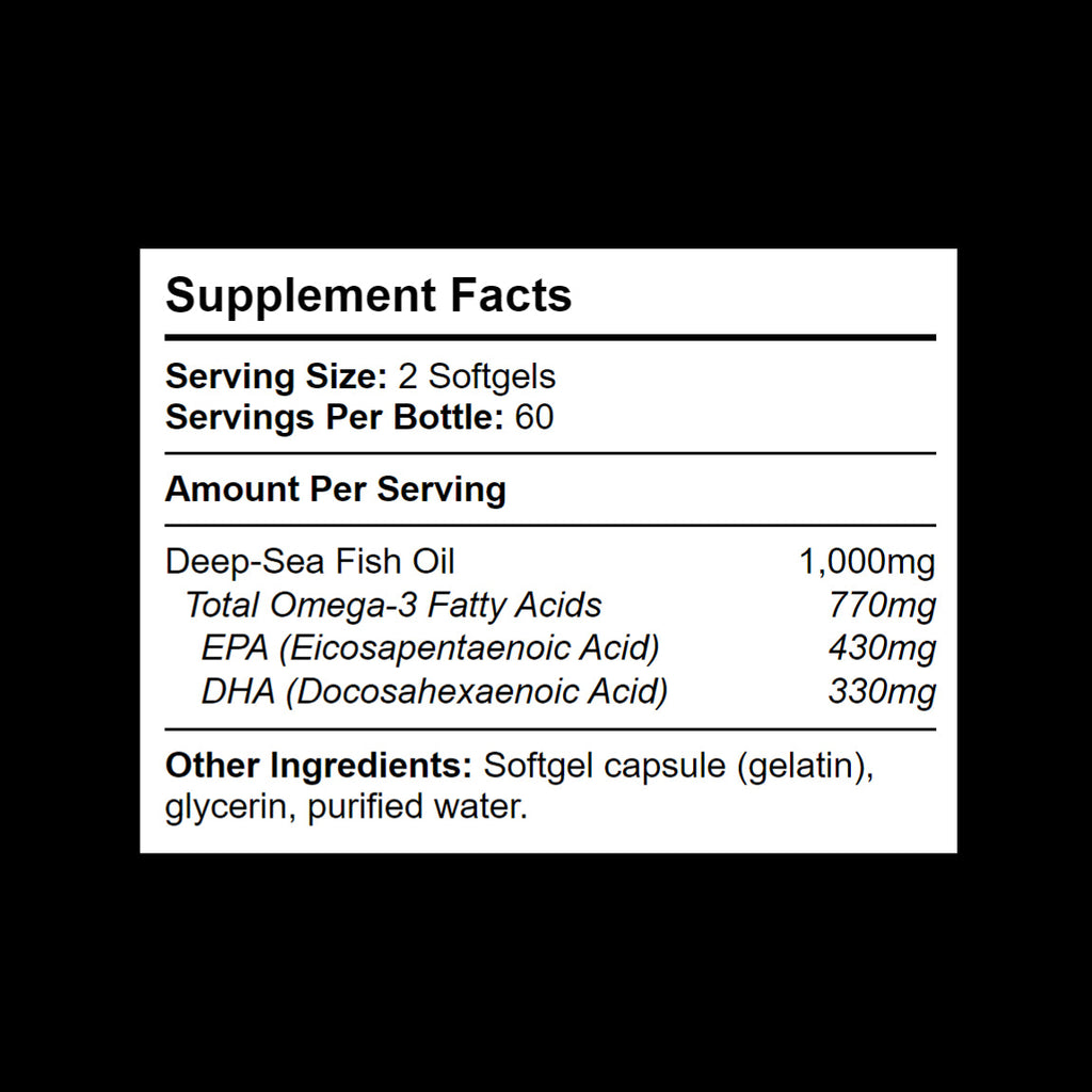 Premium-quality, high-strength mini fish oils