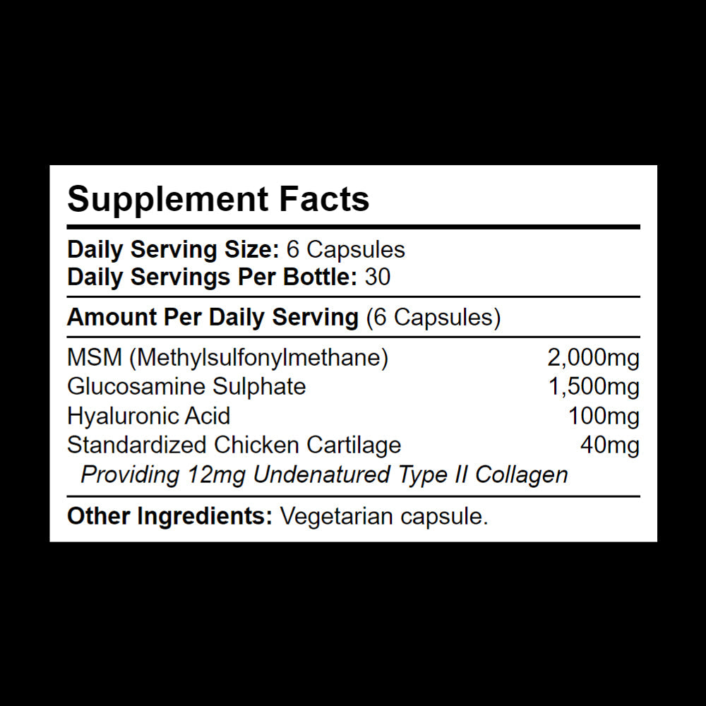 high-dose joint supplement