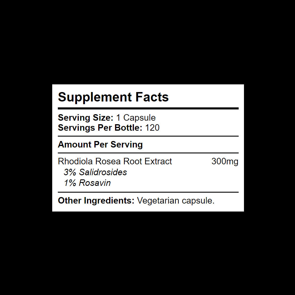 Rhodiola Supplement