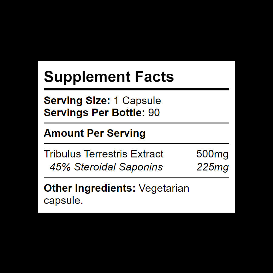 Tribulus Extract providing 45% Saponins
