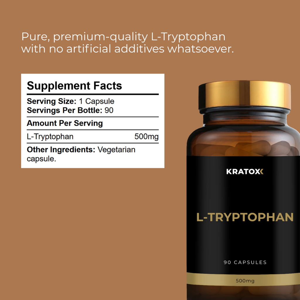 L-Tryptophan - 90x 500mg