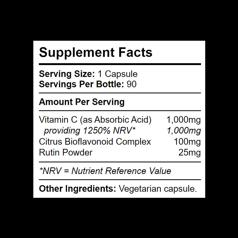 1,000mg Vitamin C