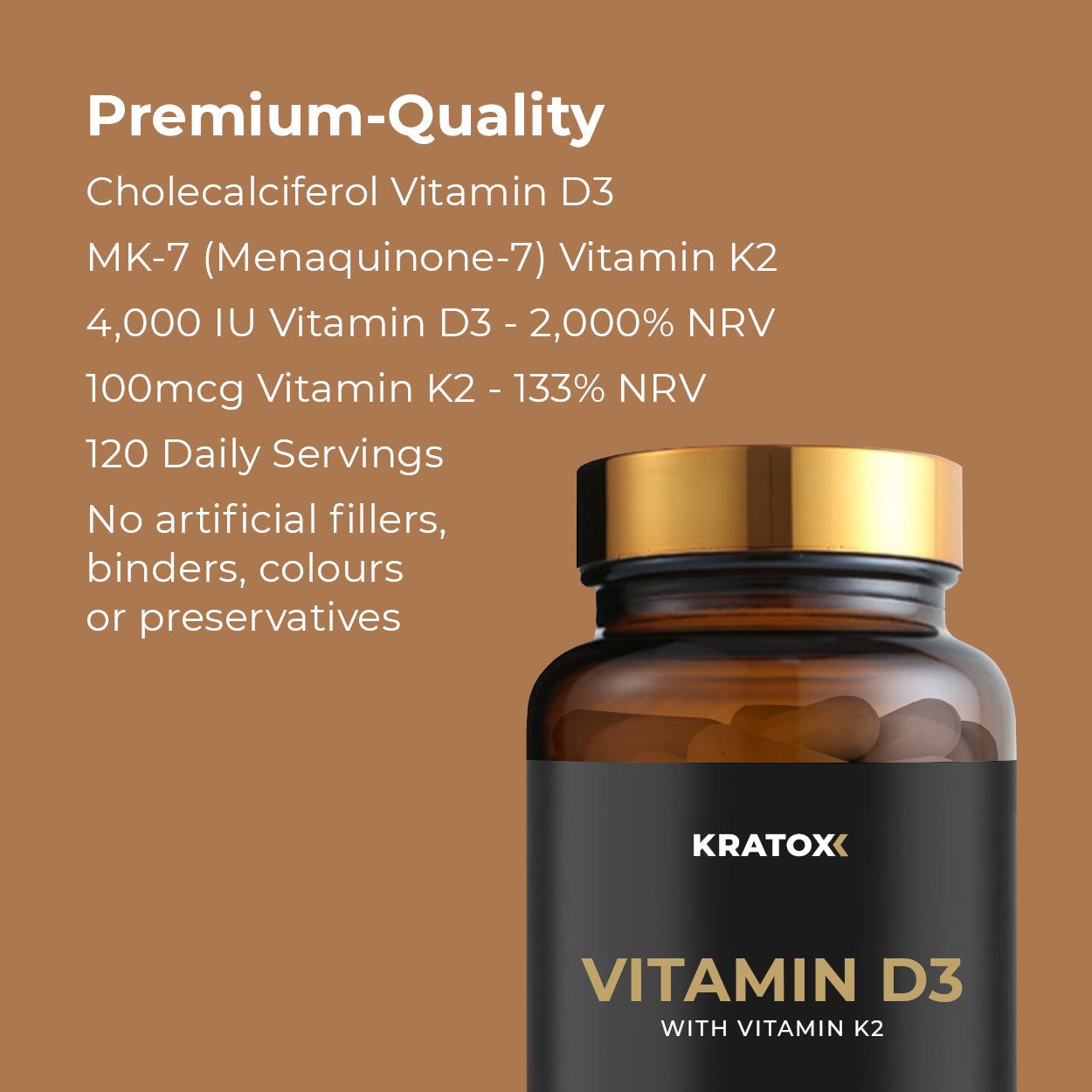 Vitamin D3 & K2
