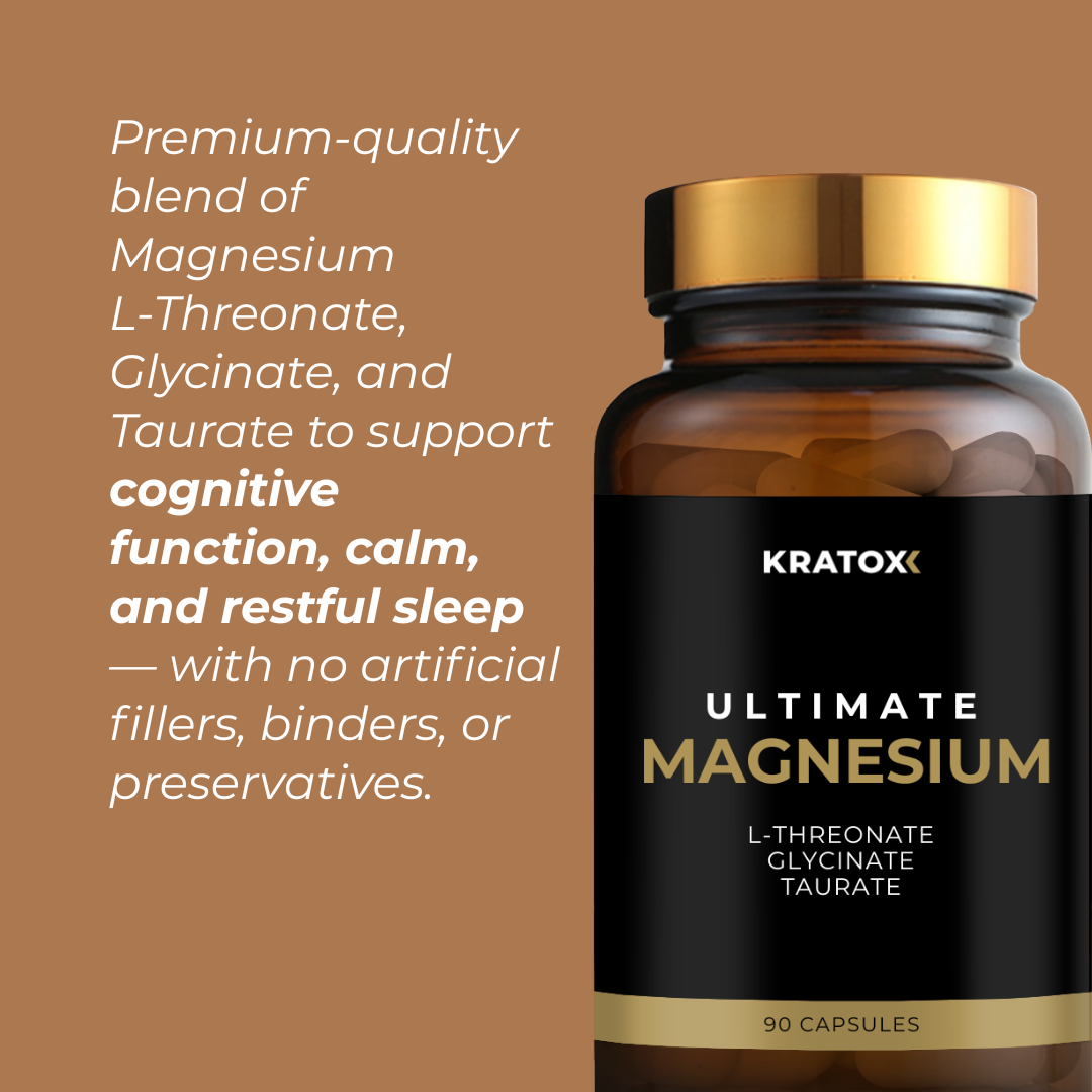 Ultimate Magnesium (L-Threonate, Glycinate & Taurate)