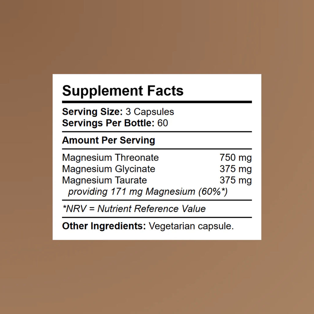 Ultimate Magnesium (L-Threonate, Glycinate & Taurate)