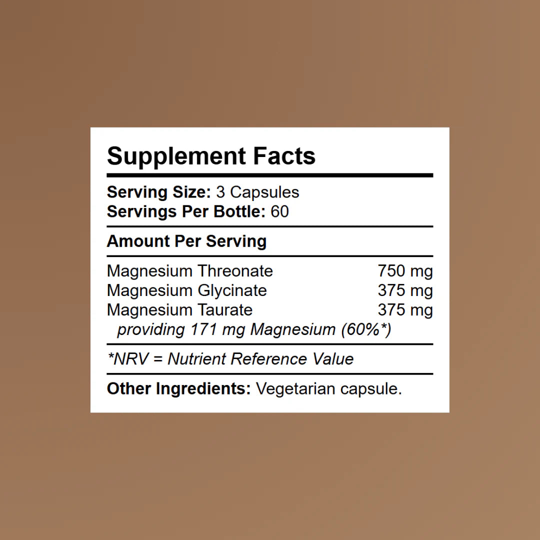 Ultimate Magnesium (L-Threonate, Glycinate & Taurate)