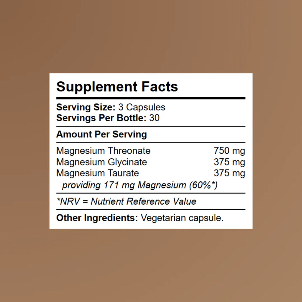 Ultimate Magnesium (L-Threonate, Glycinate & Taurate)